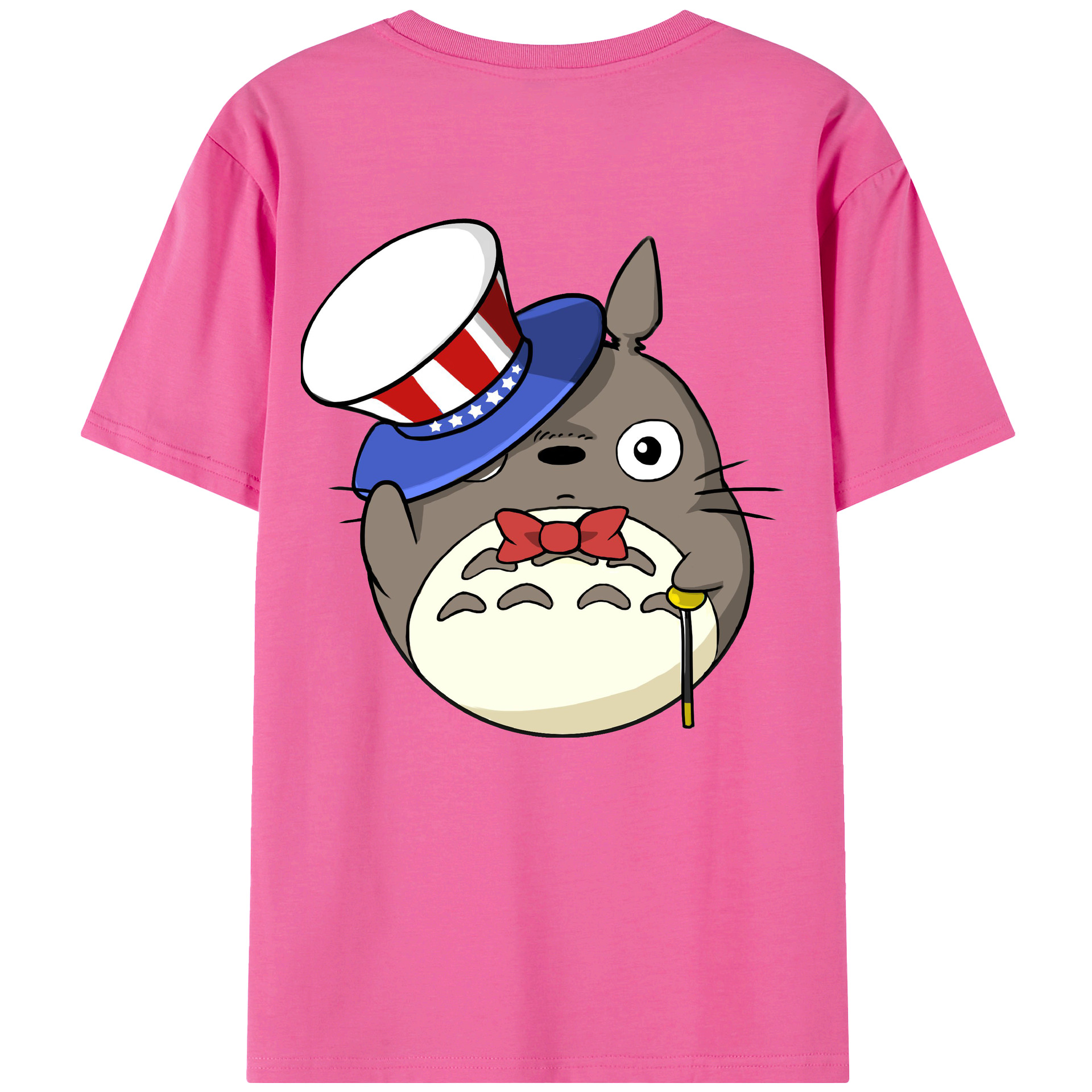 （画像用） となりのトトロ 草壁メイ 草壁サツキ My Neighbor Totoro Satsuki Kusakabe Mei Kusakabe レディース半袖Tシャツ(バックプリント)